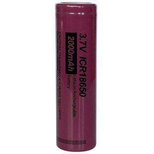 PkCell ICR18650 2000 &mdash; Акумулятор 18650 PKCELL, 2000mAh, 3.7V li-ion ICR, battery, blister 1 pcs 1-60396 фото