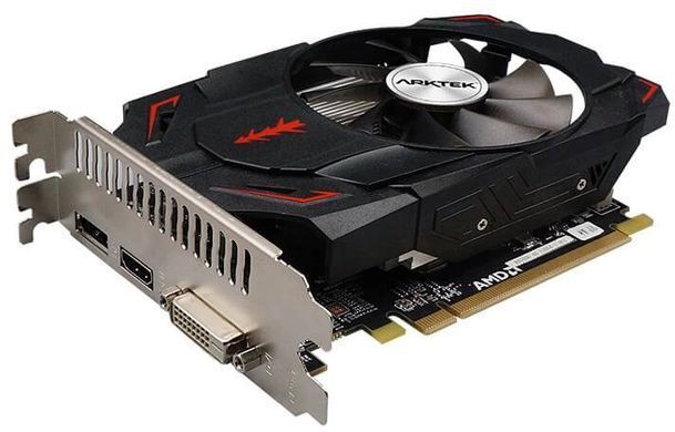Arktek AKR550D5S4GH1 &mdash; Відеокарта Radeon RX 550 4GB GDDR5 128-bit DVI/HDMI/DP 1-18442 фото