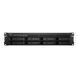 Сервер стійковий AMD Ryzen V1500B 4 ГБ DDR4 ECC SO-DIMM 8х2.5/3.5 SSD/HDD 4хRJ-45 GbE 2хUSB 3.2 із резервним джерелом живлення Synology RS1221RP+ 1-1567 фото 1