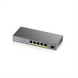 Switch (свитч) Zyxel GS1350-6HP &mdash; Комутатор некерований 5xGE, 1xSFP, PoE 60W, металевий корпус 697726 фото 1