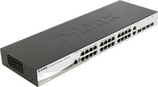 Сетевой коммутатор D-Link DES-1210-28/ME/B2 &mdash; Коммутатор управляемый L2 Fast Ethernet 672479 фото