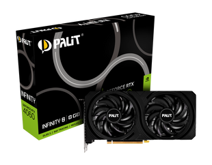 Palit GeForce RTX 4060 Infinity 2 (NE64060019P1-1070L) &mdash; Видеокарта 8 ГБ GDDR6 128bit 1-46413 фото