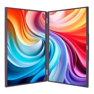 Acer UM.ZP3EE.008 &mdash; Монітор портативний з подвійним IPS екраном 15,6", 2x1920x1080,60 Гц PD163QBMIUUX 1-75581 фото