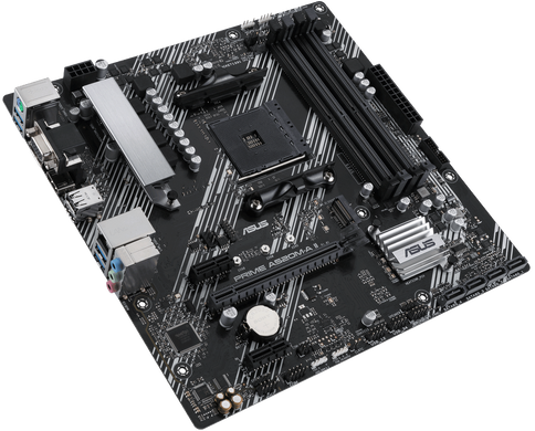 Asus PRIME A520M-A II/CSM &mdash; Материнська плата sAM4 AMD A520 4хDDR4 VGA/HDMI/DP 1хM.2 mATX 1-46863 фото