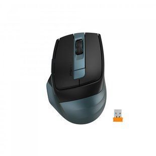 A4Tech FB35C (Midnight Green) &mdash; Миша бездротова оптична Fstyler, 2400 dpi, BT+RF, USB, чорна із зеленим 1-24260 фото