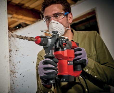 Einhell 4258002 &mdash; Перфоратор TC-RH 28 3F, 950 Вт, SDS+, бочковий, 3.5 Дж, 990 об/хв, кейс, 4.77 кг 1-70426 фото