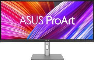Asus ProArt PA34VCNV &mdash; Монитор профессиональный изогнутый IPS, 34.1", 3440 х1440, 60 Гц, HDMIх2, DP, DP USB-C, USB-хаб (90LM04A0-B02370) 1-47015 фото