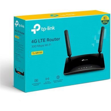 Роутер TP-Link TL-MR150 &mdash; 3G/4G роутер 802.11n 2.4 ГГц 1xWAN 3xLAN Fast Ethernet 729955 фото