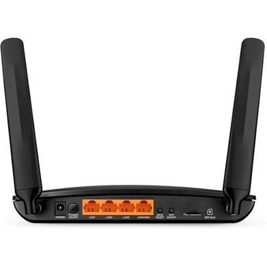 Роутер TP-Link TL-MR150 &mdash; 3G/4G роутер 802.11n 2.4 ГГц 1xWAN 3xLAN Fast Ethernet 729955 фото