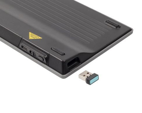 A4Tech FBX50C (Grey) &mdash; Клавиатура беспроводная Fstyler с ножничными переключателями, BT + 2.4 ГГц, USB, серая 1-23461 фото