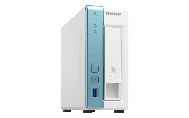 Сетевое хранилище NAS NAS сервер 1xHDD/SSD 1 ГБ DDR3 1xGbE 3xUSB 3.2 QNAP TS-131K 702531 фото