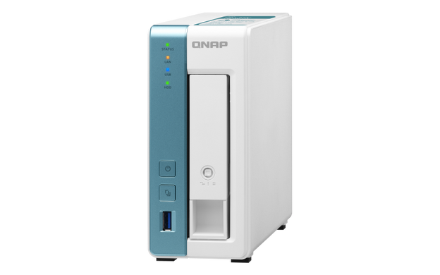 Сетевое хранилище NAS NAS сервер 1xHDD/SSD 1 ГБ DDR3 1xGbE 3xUSB 3.2 QNAP TS-131K 702531 фото