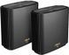 Маршрутизатор Asus ZenWiFi AX XT8-2PK-BLACK &mdash; Домашня Mesh-система 802.11ax 2.4/5 ГГц чорна (Вітрина) 9-13510 фото 1