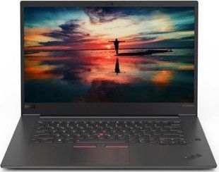 Lenovo 20MF000XRT &mdash; Ноутбук ThinkPad X1 Extreme 1 15.6UHD IPS Touch Intel i7-8750H 32 1024 NVD1050Ti-4 W10P Black 702468 фото