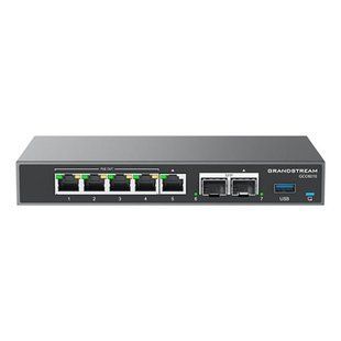 Grandstream GCC6010 &mdash; VoIP-шлюз, 2x SFP, 5x Gigabit Ethernet, 4хPoE, VPN 1-58479 фото