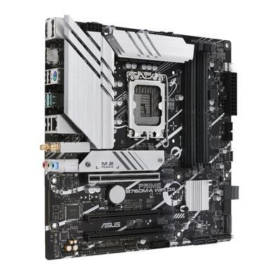 Asus PRIME B760M-A WIFI D4 &mdash; Материнська плата s1700 B760 4xDDR4 M.2 HDMI-DP Wi-Fi BT mATX (90MB1CX0-M0EAY0) 1-19958 фото