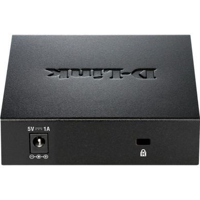 Сетевой коммутатор D-Link DGS-105 &mdash; Коммутатор неуправляемый 5 х GbE 10 Гбит/с (БУ) 9-10842 фото