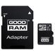 Goodram M1AA-0320R12 &mdash; Карта пам'яті microSDHC M1AA 32GB UHS-I Class 10 + SD-adapter 471057 фото 1