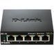 Switch (свитч) D-Link DGS-105 &mdash; Коммутатор неуправляемый 5 х GbE 10 Гбит/с (БУ) 9-10842 фото 2