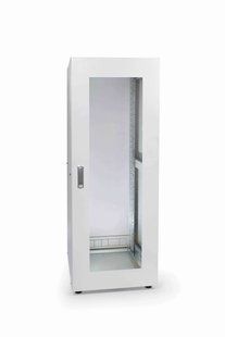 Серверный шкаф Ipcom С-42U-06-06-ДС-ПГ-1 &mdash; Серверный шкаф напольный, 19", 42U, 600х600 мм, стеклянная дверь, разборной 674383 фото