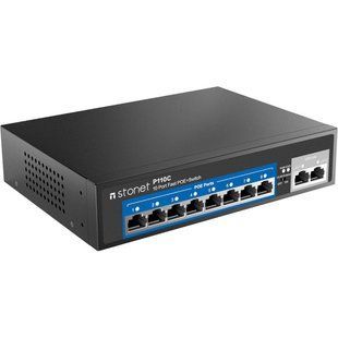 Мережевий комутатор Netis P110C &mdash; Комутатор некерований 8xFE PoE 2xFE 1-7484 фото
