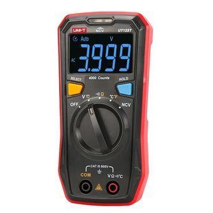 Uni-T UT123T &mdash; Кишеньковий цифровий мультиметр на 3999 відліків, 600 В 1-35887 фото