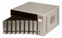 Сетевое хранилище NAS NAS сервер 8xHDD/SSD 112 ТБ 4 ГБ SO-DIMM DDR4 4xGbE 4xUSB 3.0 QNAP TVS-873e-4G 672446 фото