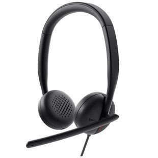 Dell WH3024 (520-BBDH) &mdash; Проводная гарнитура с шумоподавлением ИИ, USB-A, USB-C 1-58580 фото