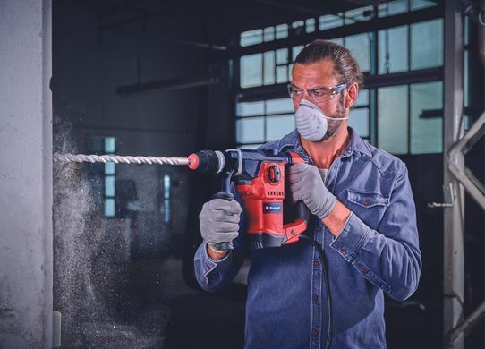 Einhell 4258508 &mdash; Перфоратор TE-RH 32-1600 4F, SDS-plus, 1600В, 4.5Дж, кейс, 5.2кг 1-70429 фото