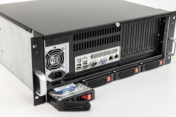 Корпус серверний ATX 4U 4x3.5" HDD 3 вентилятори 80x80x38 CSV 4U-FP 709568 фото
