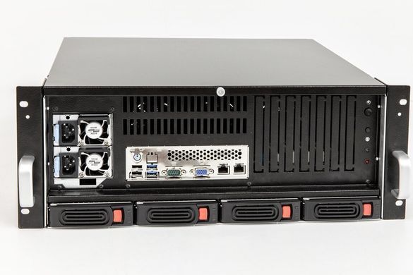 Корпус серверний ATX 4U 4x3.5" HDD 3 вентилятори 80x80x38 CSV 4U-FP 709568 фото