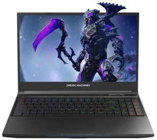 Dream Machines RT3080-15UA51 &mdash; Ноутбук для бізнесу 15.6" 1920x1080 WVA AMD Ryzen 7 6800H 3.2 ГГц 32 ГБ DDR5 SSD 1 ТБ nVidia GeForce RTX 3080 без ОС 1-18976 фото