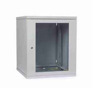 Серверный шкаф Ipcom СН-15U-06-04-ДС-1 &mdash; Серверный шкаф навесной, 19", 15U, 600х450 мм, стеклянная дверь, разборной 674361 фото