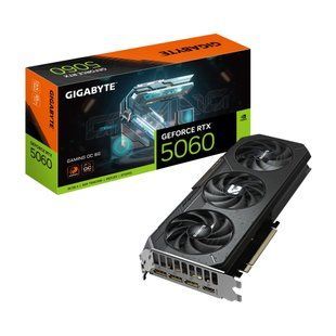 Gigabyte GeForce RTX 5060 GAMING OC 8G (GV-N5060GAMING OC-8GD) &mdash; Видеокарта 8 ГБ GDDR7 128-bit 1-63046 фото