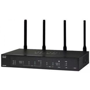 Роутер Cisco RV340W-E-K9-G5 &mdash; Маршрутизатор 4xLAN 10/100/1000 Base-T 2xWAN 10/100/1000 Base-T 2xUSB 802.11ac 2.4/5 ГГц VPN 4G 703064 фото