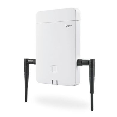 Gigaset N870E IP PRO (S30852H2718R101) &mdash; Базовая станция IP-DECT VoIP шлюз, 10 линий, 1хFE, PoE, TNC коннектор 1-32319 фото
