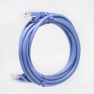 NetBasics CPC-FTP-5E-CU-1-BLUE &mdash; Патч-корд литий FTP Cat5e мідь 99.9% PVC синій 1 м 702785 фото