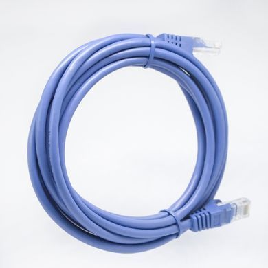 NetBasics CPC-FTP-5E-CU-1-BLUE &mdash; Патч-корд литий FTP Cat5e мідь 99.9% PVC синій 1 м 702785 фото