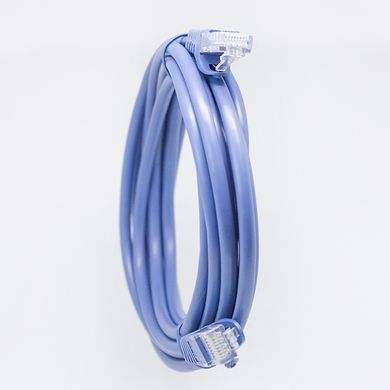 NetBasics CPC-FTP-5E-CU-1-BLUE &mdash; Патч-корд литий FTP Cat5e мідь 99.9% PVC синій 1 м 702785 фото