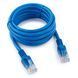 Патч корд литий, UTP, cat.5е, 50u "штекер із клямкою", 2 м, синій Cablexpert PP12-2M/B 695136 фото 1