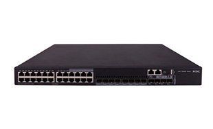 Сетевой коммутатор H3C LS-5560X-30C-EI-GL/PSF/demo &mdash; Коммутатор S5560X-30C-EI L3 24хGE (8SFP Combo)+4SFP Plus+1Slot) 1-17263 фото