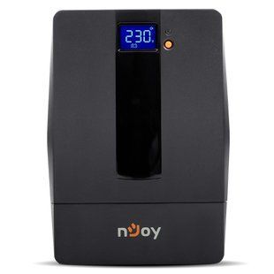 Источник бесперебойного питания NJOY Horus Plus 1000 USB &mdash; ИБП 1000 ВА, AVR, 4 x евро, USB, LCD, пластик (PWUP-LI100H1-AZ01B) 10977 фото
