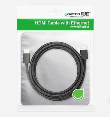 Ugreen 10109 &mdash; Кабель HDMI M-M, 5.0 м, V2.0 Cafule 4K, HD104 UGREEN Чорний 1-60254 фото