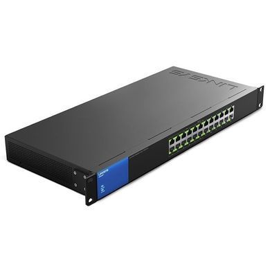Сетевой коммутатор Linksys LGS124P-EU &mdash; Коммутатор неуправляемый 24 х GbE PoE 120 Вт (Витрина) 9-11546 фото
