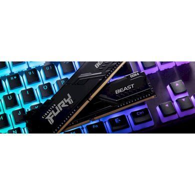 Kingston KF436C18BB/16 &mdash; Оперативна пам'ять для комп'ютера DDR4 3600 16 ГБ Fury Beast 1-9164 фото