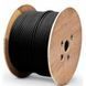 Кабель вита пара зовнішній F/UTP Cat. 6 PE 4x2x23 AWG котушка 500 м ЗЗЦМ 70817 1-5464 фото 2