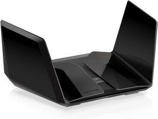 Роутер Netgear Nighthawk Wi-Fi 6E Router (RAXE500) &mdash; Маршрутизатор Wi-Fi 6E AXE11000, 2.4/5/6 ГГц, 4хLAN, 2хWAN/LAN, 2хUSB (Витрина) 9-14897 фото