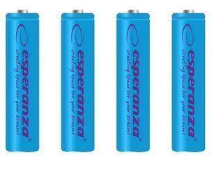 Esperanza EZA102B &mdash; Акумулятор AAA 1000 mAh Ni-MH 4шт 1-15264 фото