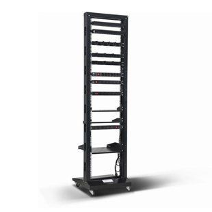 Kingda KD-202-6642 &mdash; Стійка 19", high 42U, подвійна, чорна, 250кг, Kingda 1-62855 фото