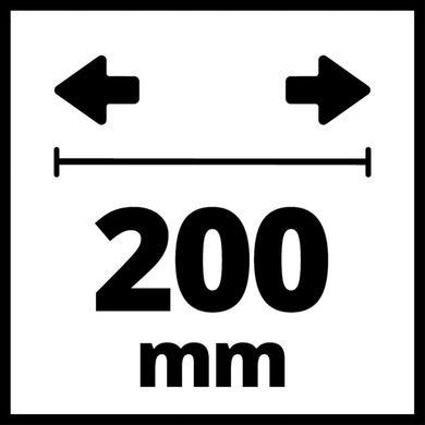Einhell 4308009 &mdash; Пила стрічкова TC-SB 200/1, 250 Вт, 1400 об/хв, 900 м/хв, стіл 305x305 мм, виліт 200 мм, 15.8 кг 1-74033 фото